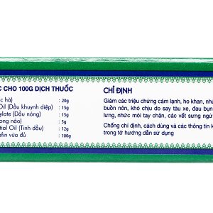 Dầu gió trắng hiệu cây búa chai 5ml