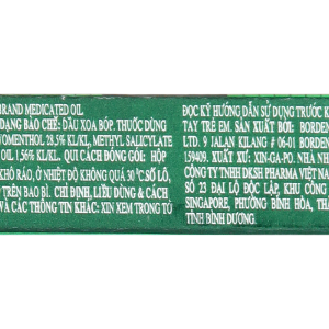 Dầu gió xanh Con Ó chai 6ml