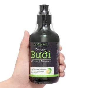 Dầu gội bưởi Milaganics ngừa rụng tóc, kích thích mọc tóc chai 280ml