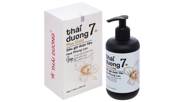 Dầu Gội Dược Liệu Thái Dương 7 Plus hỗ trợ phục hồi tóc chai 250ml