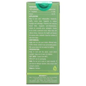 Dầu tràm Cung Đình Silver phòng chống cảm lạnh, cảm cúm, giúp giữ ấm cơ thể chai 30ml