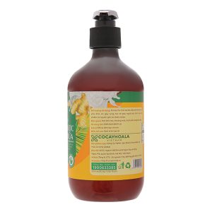 Dầu xả thảo dược Gừng dừa Cocay Hoala giúp tóc mềm mượt, giảm khô xơ chai 440g