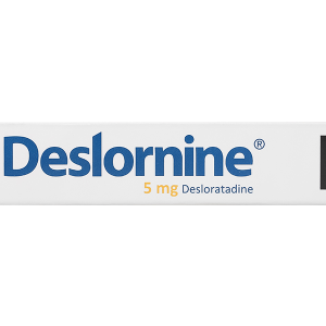 Deslornine 5mg làm giảm các triệu chứng của viêm mũi dị ứng, mày đay (3 vỉ x 10 viên)