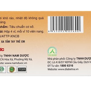 Diabetna giúp ổn định đường huyết, ngăn ngừa biến chứng hộp 40 viên
