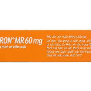 Diamicron MR 60mg trị đái tháo đường tuýp 2 (2 vỉ x 15 viên)
