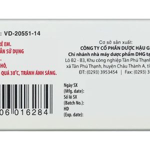 Diclofenac DHG 50mg điều trị viêm xương khớp (10 vỉ x 10 viên)