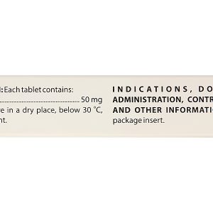 Dorobay 50mg điều trị đái tháo đường tuýp 2 (3 vỉ x 10 viên)