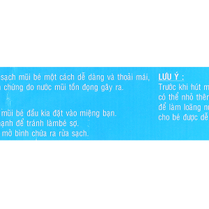 Dụng cụ hút mũi Sài Gòn cho bé hộp 1 cái