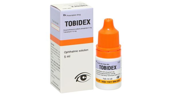 Dung dịch nhỏ mắt Tobidex điều trị viêm mắt chai 5ml