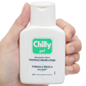 Dung dịch vệ sinh phụ nữ Chilly Gel làm sạch dịu nhẹ chai 50ml