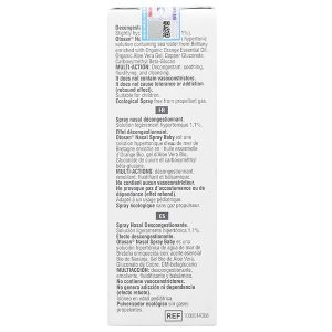 Dung dịch xịt mũi Otosan Nasal Spray Baby giúp giảm nghẹt mũi, sổ mũi, viêm mũi chai 20ml