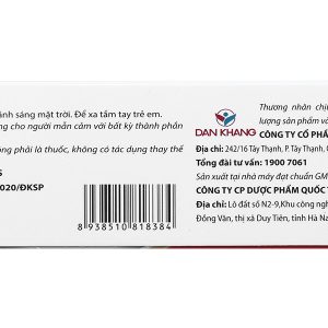 EDK500 hạn chế lão hóa, làm đẹp da hộp 30 viên