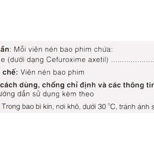 Efodyl 250mg điều trị nhiễm khuẩn (2 vỉ x 10 viên)