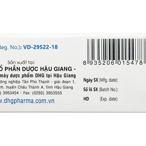 Eltium 50 trị triệu chứng viêm dạ dày mãn tính (5 vỉ x 10 viên)