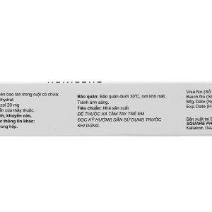 Esomaxcare 20 Tablet trị loét dạ dày, tá tràng (3 vỉ x 10 viên)