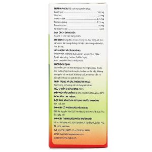 Eugica Fort điều trị các chứng ho, đau họng, sổ mũi (10 vỉ x 10 viên)