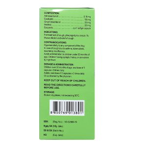 Eugica trị ho, đau họng, sổ mũi, cảm cúm, long đàm (10 vỉ x 10 viên)