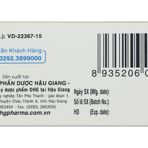 Fatodin 40 trị loét dạ dày, tá tràng (10 vỉ x 10 viên)