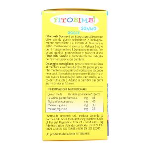 Siro Fitobimbi Sonno giúp bé ngủ ngon chai 30ml