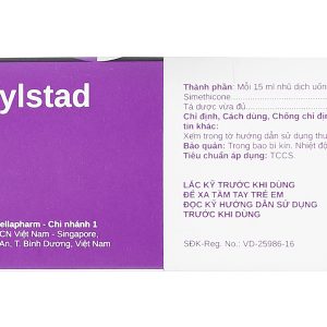 Nhũ dịch uống Gastrylstad trị đầy hơi, khó tiêu chai 15ml