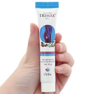 Gel Trimax giúp giảm các triệu chứng đau rát, sưng, nóng do trĩ gây ra tuýp 20g