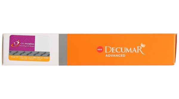 Gel chấm mụn Decumar Advanced giúp dưỡng da, giảm mụn, mờ thâm tuýp 20g