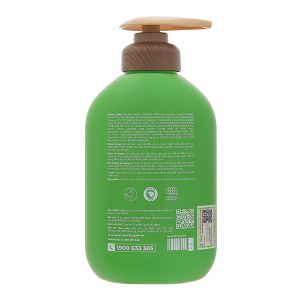 Gel gội hữu cơ Gừng Sả Cocay Hoala ngăn dầu, dưỡng ẩm chai 500g
