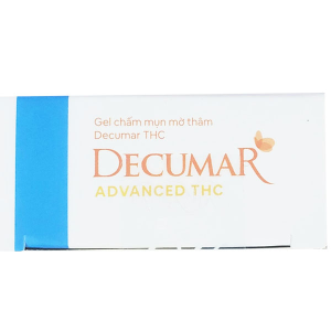 Gel Anti - Acne Nano THC Decumar ngừa mụn, mờ thâm tuýp 20g