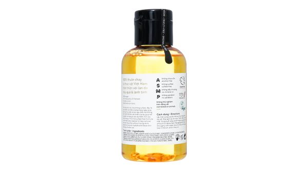 Gel rửa mặt Cocoon hoa hồng làm sạch và cấp ẩm chai 140ml