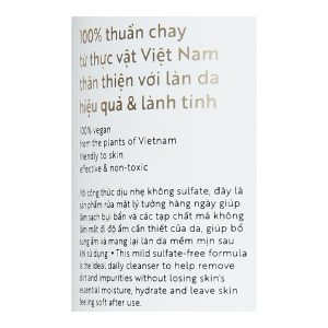 Gel rửa mặt Cocoon hoa hồng làm sạch và cấp ẩm chai 140ml