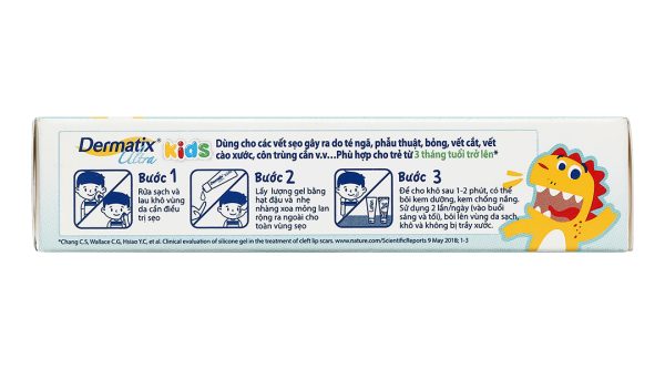 Gel Dermatix Ultra Kids trị sẹo cho bé tuýp 5g