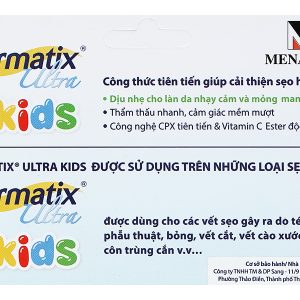 Gel Dermatix Ultra Kids trị sẹo cho bé tuýp 5g