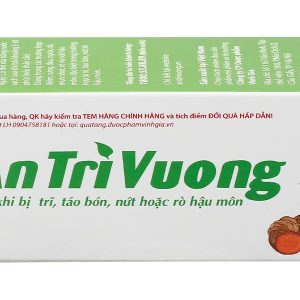 Gel bôi An Trĩ Vương làm dịu và săn se da trong trường hợp trĩ, táo bón tuýp 20g