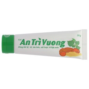 Gel bôi An Trĩ Vương làm dịu và săn se da trong trường hợp trĩ, táo bón tuýp 20g