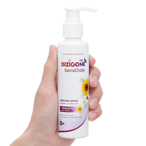 Gel vệ sinh phụ nữ Dizigone SensiDaily làm sạch dịu nhẹ chai 150ml