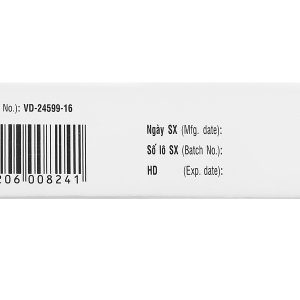 GliritDHG 500mg/5mg điều trị đái tháo đường tuýp 2 (3 vỉ x 10 viên)