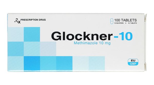 Glockner-10 trị triệu chứng cường giáp (10 vỉ x 10 viên)