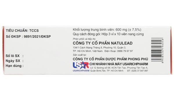 Growskin hạn chế lão hóa, làm đẹp da hộp 30 viên