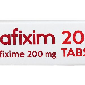 Hafixim 200 Tabs trị nhiễm khuẩn do vi khuẩn nhạy cảm (3 vỉ x 10 viên)