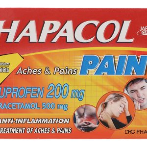 Hapacol Pain giảm đau, hạ sốt từ nhẹ đến trung bình (10 vỉ x 10 viên)
