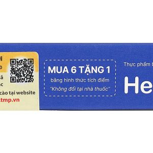 Heviho hỗ trợ giảm ho, đau rát họng hộp 20 viên