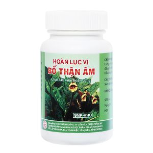 Hoàn Lục Vị Bổ Thận Âm giảm mỏi gối, mồ hôi trộm chai 240 viên