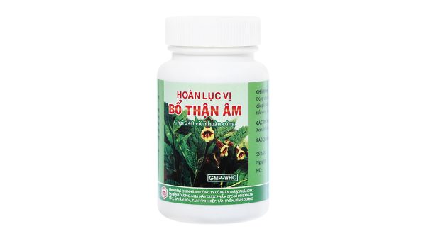 Hoàn Lục Vị Bổ Thận Âm giảm mỏi gối, mồ hôi trộm chai 240 viên