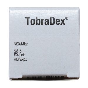Hỗn dịch nhỏ mắt TobraDex trị viêm mắt có đáp ứng với corticoid chai 5ml