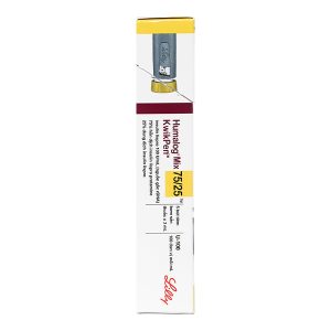 Bút tiêm Humalog Mix 75/25 KwikPen 100IU/ml trị đái tháo đường (5 cây x 3ml)