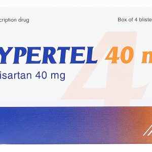 Hypertel 40mg trị tăng huyết áp vô căn (4 vỉ x 7 viên)