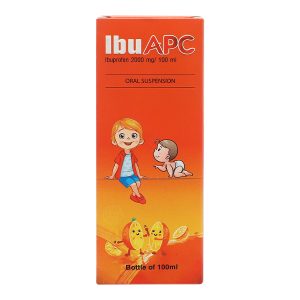 Hỗn dịch uống IbuAPC 2000mg/100ml giảm đau, hạ sốt, kháng viêm chai 100ml