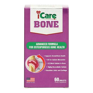 Icare Bone giúp xương chắc khỏe, giảm nguy cơ loãng xương hộp 60 viên
