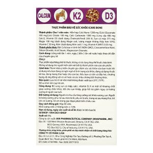 Icare Bone giúp xương chắc khỏe, giảm nguy cơ loãng xương hộp 60 viên