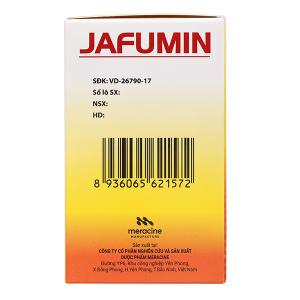 Thuốc cốm Jafumin cung cấp các axit amin trong suy thận mạn tính (20 gói x 2.5g)